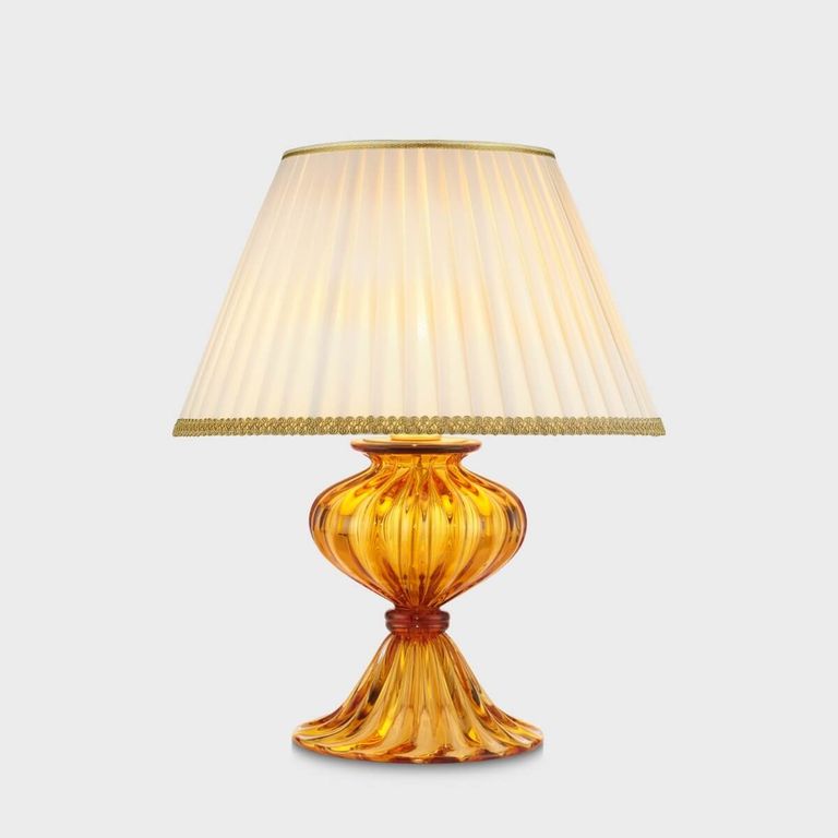 Venice lamp shade, Venetian Italian lamp shade, blue light shade outlets for table or standard lamps or ceiling lights