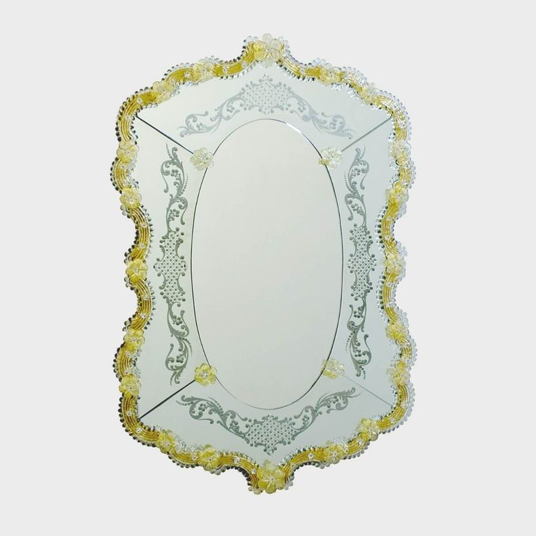 Venetian Glass Mirror Venetian Glass Mirror