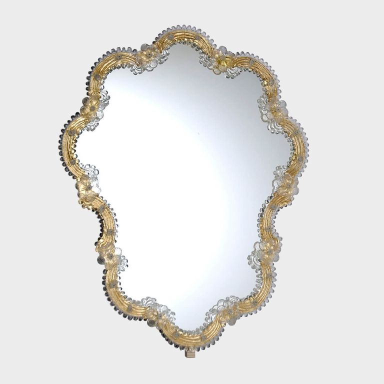 Mozart Venetian Murano Mirror Sogni Di Cristallo®